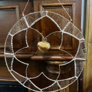 Carnelian Heart & Orange Gladd